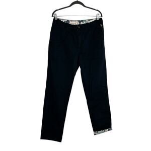 NWOT Chubbies Navy The Armadas Originals Stretch Twill Cotton Pants 30” Inseam